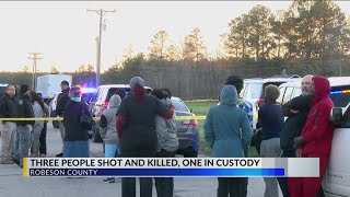 Robeson County triple homicide suspect is on parole for 1996 murder conviction, sheriff says