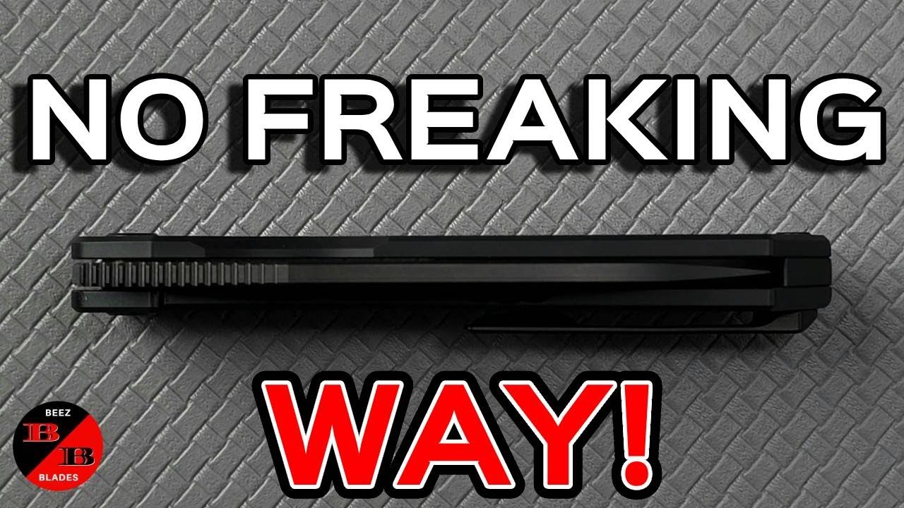 I CAN'T BELIEVE PEOPLE CAN STILL BUY THIS KNIFE! THE BLADE IS UNREAL!