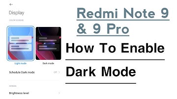 Redmi Note 9, 9 Pro How To Enable Dark Mode | Redmi Note 9, 9 Pro Me Dark Mode Kaise Kare