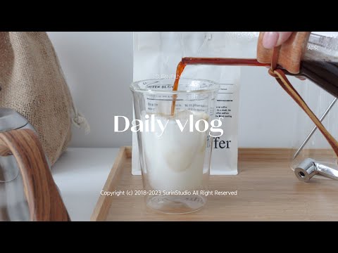 <strong>sub</strong>) vlog. working <strong>diary</strong> 곧 이사가요! 하루종일 집에서 일하는 직장인 일상 브이로그. 재택 근무 루틴. 목살덮밥. 핸드드립 커피에 빠졌다 / 수린 suzlnne