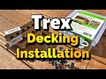 Trex Decking Installation Video