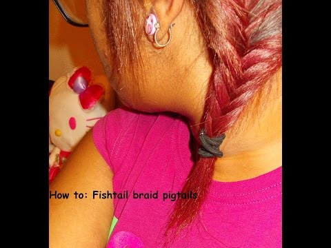 How To do Fishtail pigtails