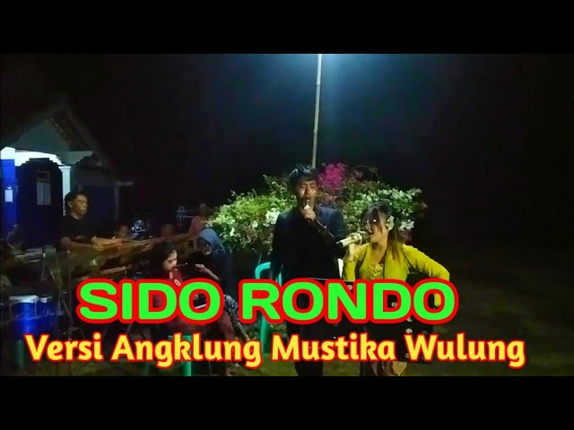 Dewi Sido Rondo,Ft Apri Versi Angklung Mustika Wulung Sidayu class=