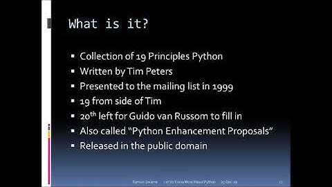 PEP20-The Zen Of Python