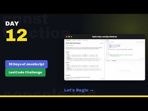 Day 12 of 30 Days of Javascript