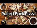 GRILLED Pulled Pork Pizza is AMAZING!