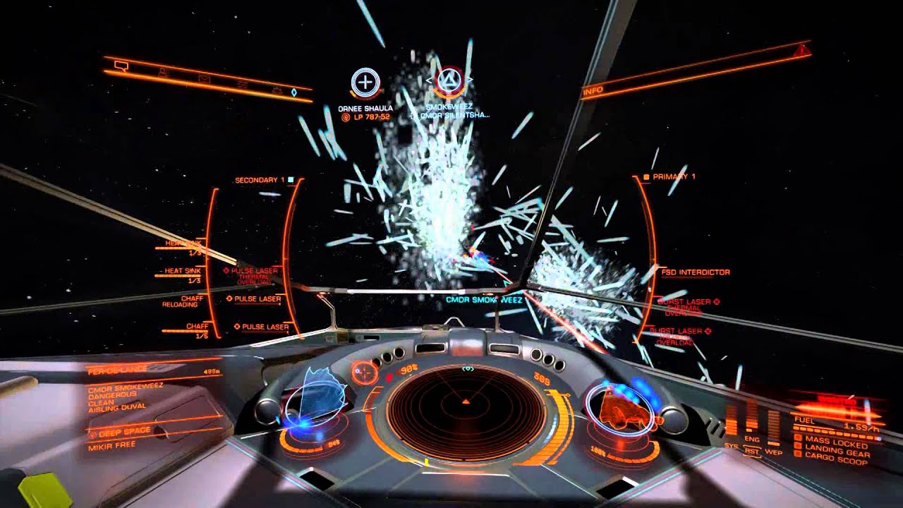 CMDR Silentshadow [1] vs [1] CMDR Smokeweez