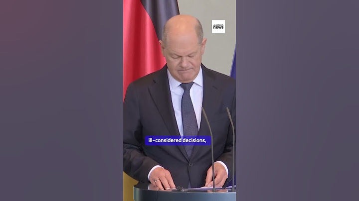 Trump tariffs will harm US economy: Scholz