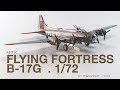 Airfix Flying Fortress in motion - stop motion