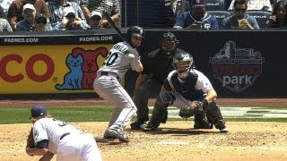 Franklin Hits First Two Major League Homers