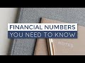 Essential Personal Finance Numbers You Need to Know