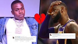 Celebrities react to Kobe Bryant's death