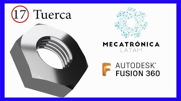 Fusion 360 - Modelagem 3D de uma porca ⚒ | Mecatrônica LATAM
