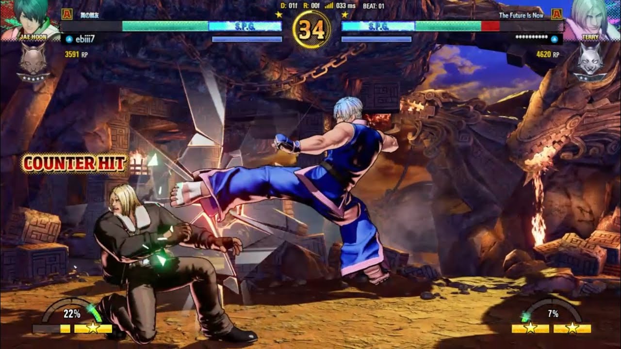 餓狼伝説CotW 2026年2月7日 ジェイフンランクマッチ 対テリー戦