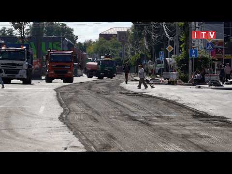 Major roadworks underway on part of Tsentralna Street in Irpin
