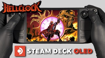 Hell Clock | Steam Deck Oled | Steam OS | New Release | Hack & Slash Roguelike