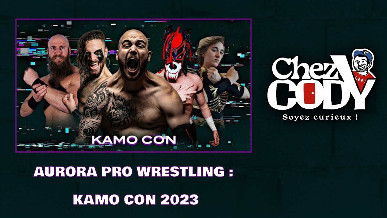 Aurora Wrestling KAMOCON 2023 [ KID LYKOS MAGGOT PETER FISHER