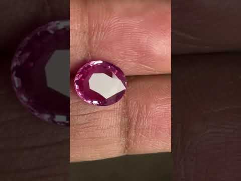 Pink Sapphire Oval