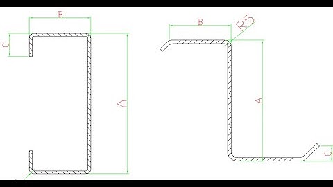 C&Z Interchangeable Purlin Roll Forming Machine