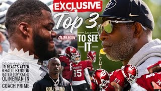 Deion Sanders Jr REACTS After Khalil Benson Rated TOP Olineman In Country After COACH PRIME