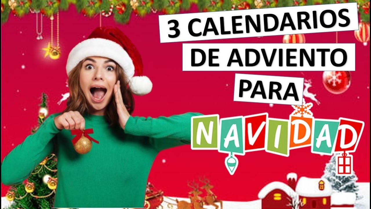 3  CALENDARIOS DE ADVIENTO 🎅 HECHOS CON RECICLAJE 🎄 MANUALIDADES NAVIDAD 2024⛄ADORNOS NAVIDEÑOS