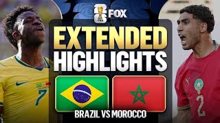 BRAZIL vs MOROCCO Highlights | FIFA World Cup 2026 Group C