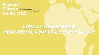 (ENG) Ministerial Roundtable on Finance (panel 1)