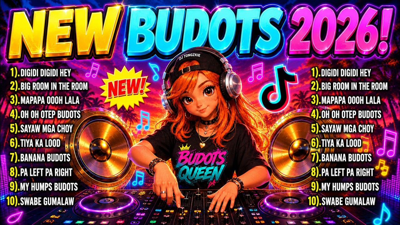Cover NEW VIRAL BUDOTS REMIX 2026 - TRENDING TIKTOK MASHUP NONSTOP NEW SONGS - DJ TONGZKIE REMIX