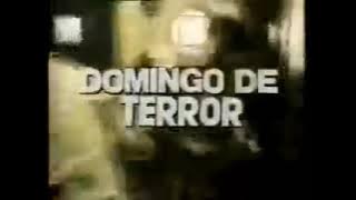 Chamada de Domingo de Terror na Sessão Especial - Rede Record 1987