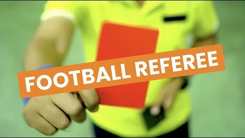 Discover Careers: Football Referee | Sortyourfuture