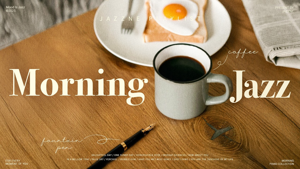 Утренний джаз для хорошего начала дня ☀️🪟 | Освежающий и легкий зимний джаз