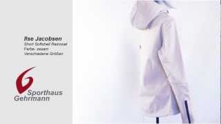 Ilse Jacobsen Short Softshell Raincoat, Regenjacke, sesam