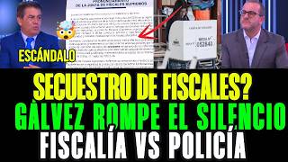BOMBAZO! Aladino Gálvez denuncia "secuestro" de policias a fiscales tras hallar cédulas marcadas