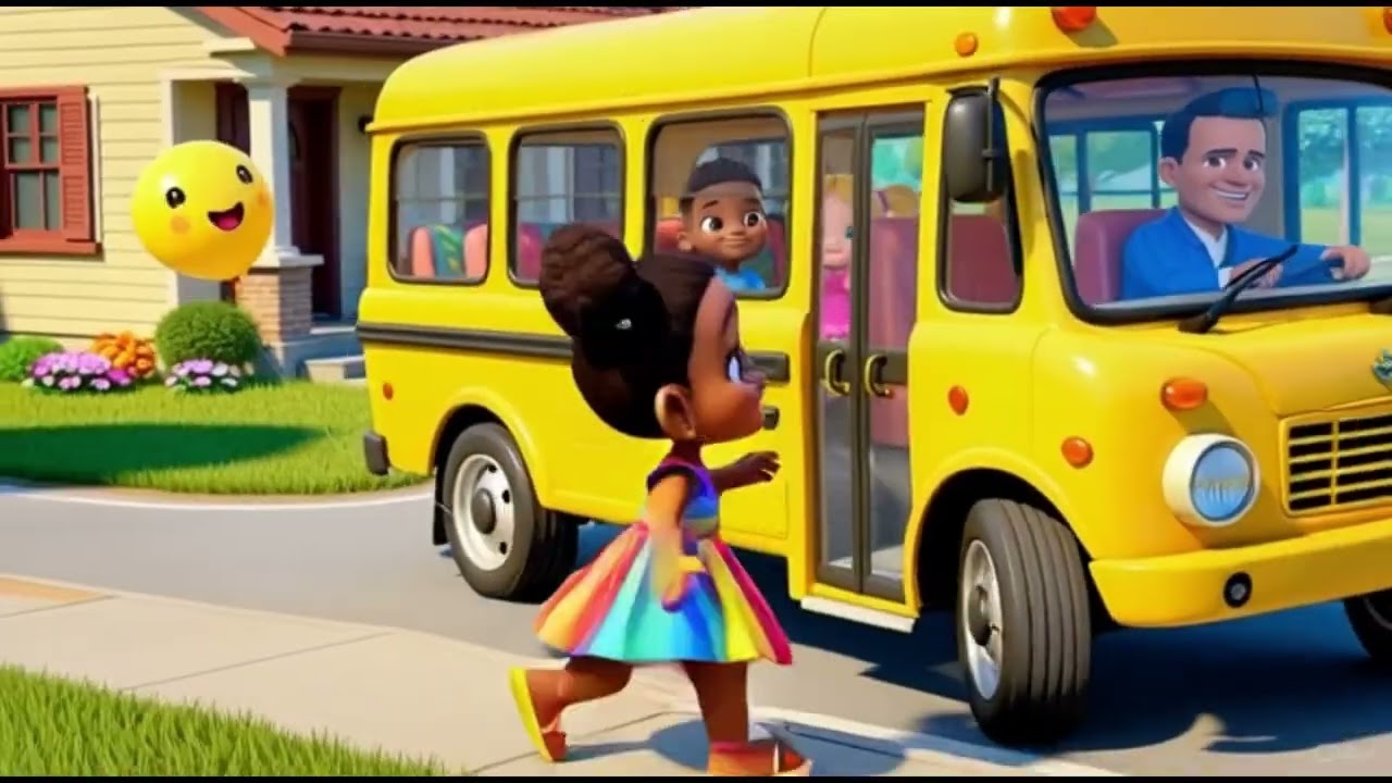 wheels of the bus | Kamkam's Kids Songs