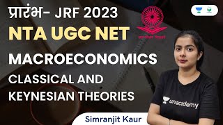 Macroeconomics | Classical and Keynesian Theories | NTA UGC NET | Simranjit Kaur screenshot 2