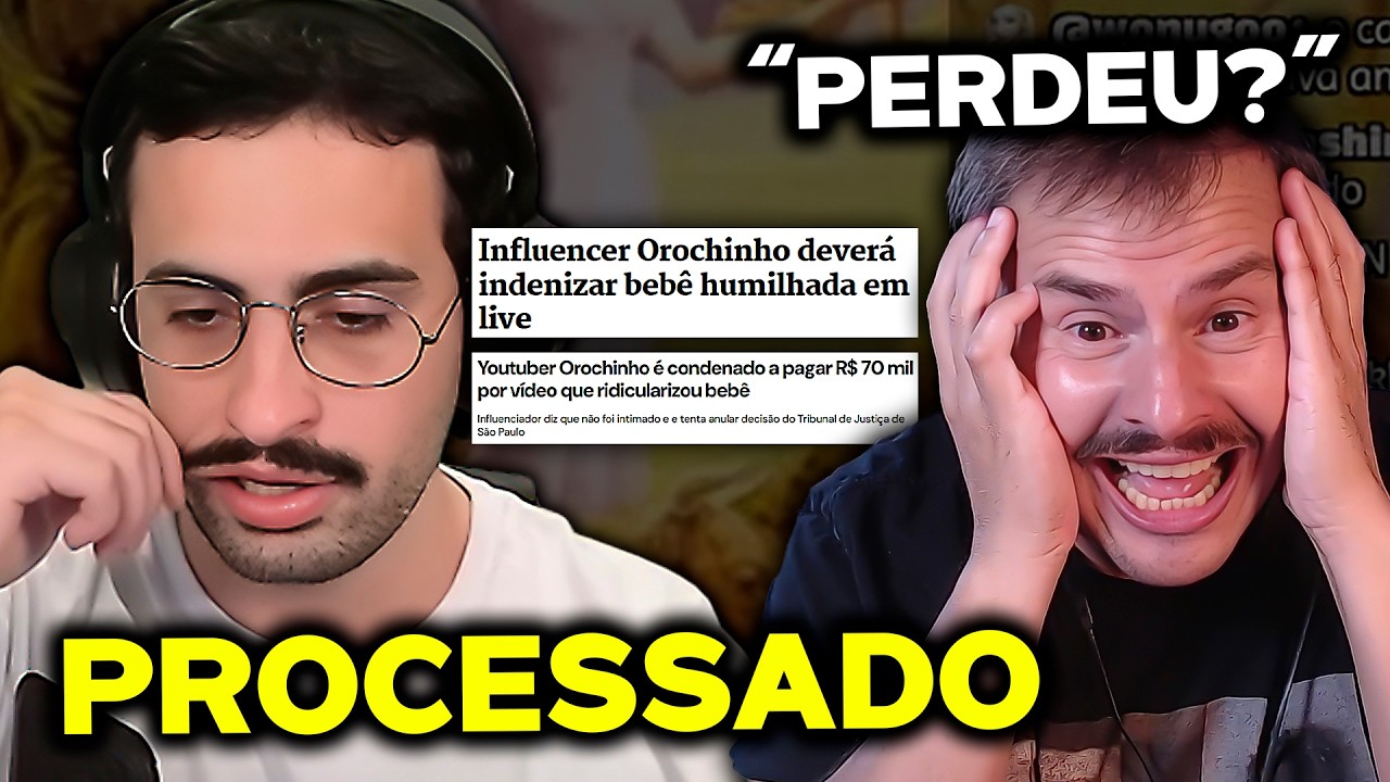 OROCHINHO SE PRONUNCIA SOBRE PROCESSO DE R$ 70 MIL