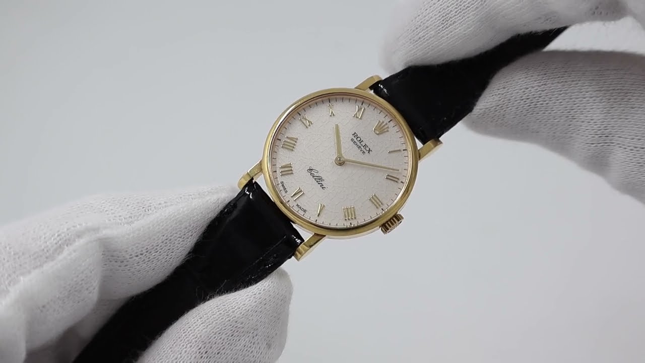 ROLEX ロレックス チェリーニ 18KYG Ref.5109 1991年製【スイート