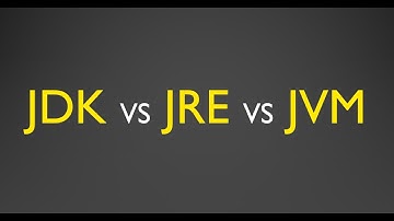 JDK JRE JVM in Java