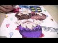 模写 ゲゲゲの鬼太郎 ねこ娘・ 鬼太郎・犬山まな
