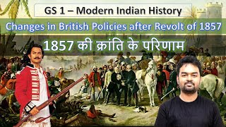 1857 की क्रांति और परिणाम Revolt of 1857 - Consequences