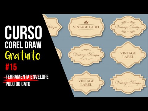 Curso de Corel Draw Para Iniciantes - Aula 15 Como criar fazer etiqueta Tags Label no Corel?