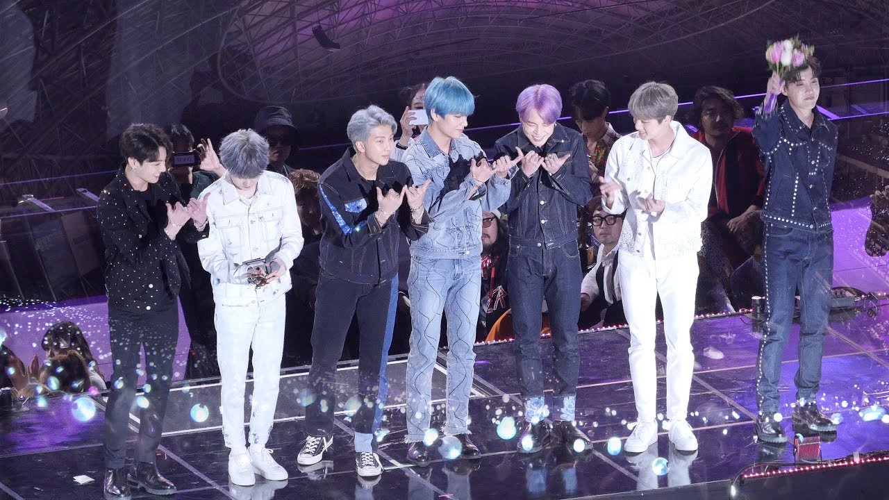 BTS 최고앨범상 수상 순간 Best Album Prize (feat. 아미 ARMY) : Edited fancam : 고척돔 190115