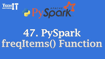 PySpark freqItems() Function _ Identify Frequent Items in Columns Fast | PySpark Tutorial