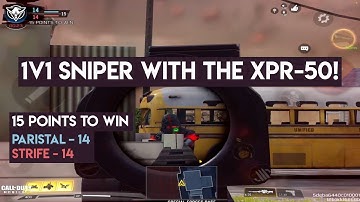 1v1 against my teammate with the XPR-50! | Call of Duty: Mobile