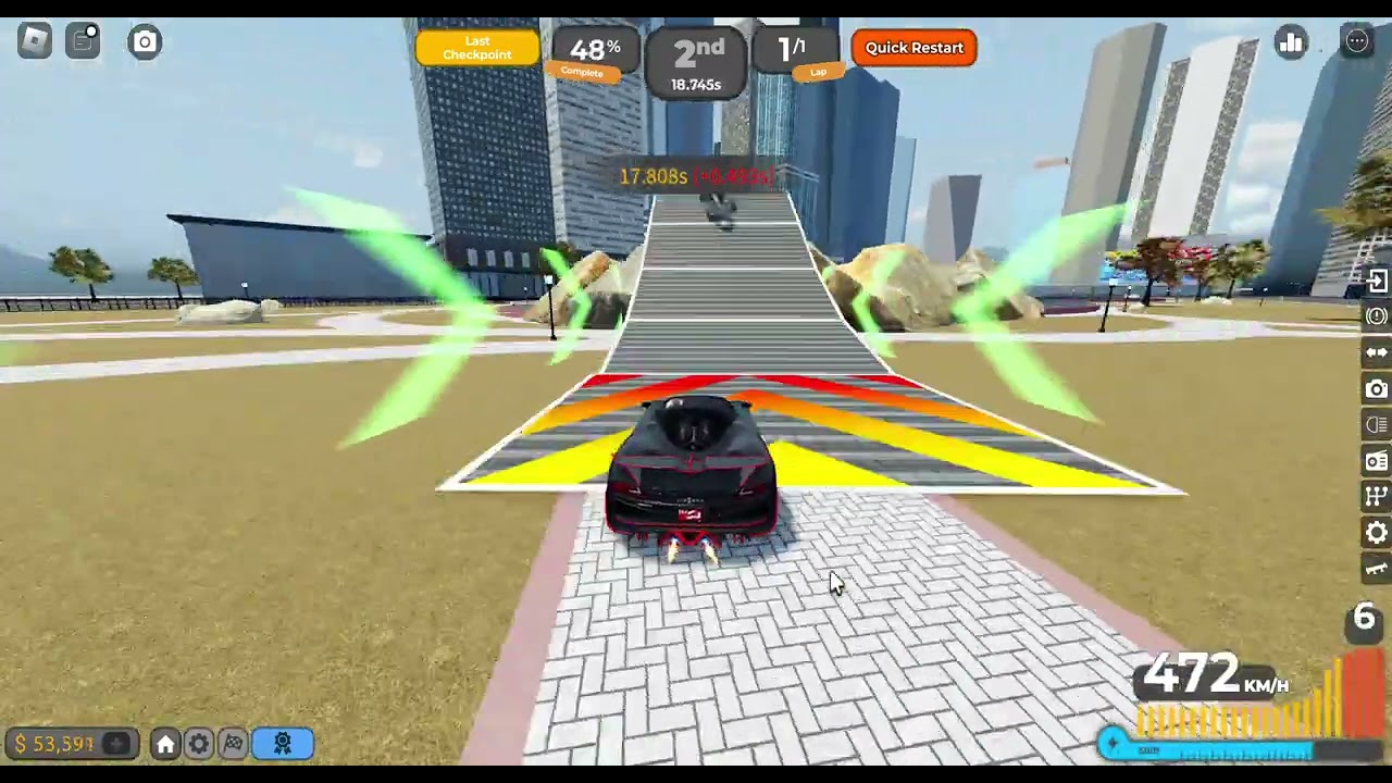 Driving Empire just broke the rush hour race lol (Now fixed)