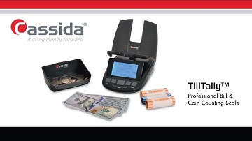 Revolutionize Cash Drawer Counting with Cassida TillTally Bill & Coin Scale | Cassida Corporation