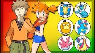 My Version of Brock and Misty's Pokemon Teams