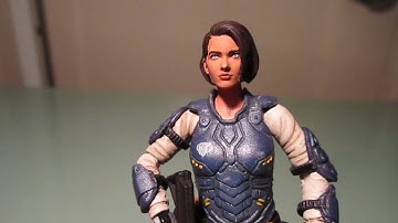 My first custom action figure head from Spartan 118 Customs( 1:18 scale)