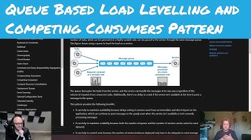 21 - Queue Based Load Levelling, Competing Consumers and Asynchronous Request-Reply Patterns