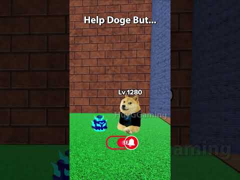 Help Doge in Sea 2 But.... #bloxfruits #memebloxfruits #dogmemes #randombloxfruits